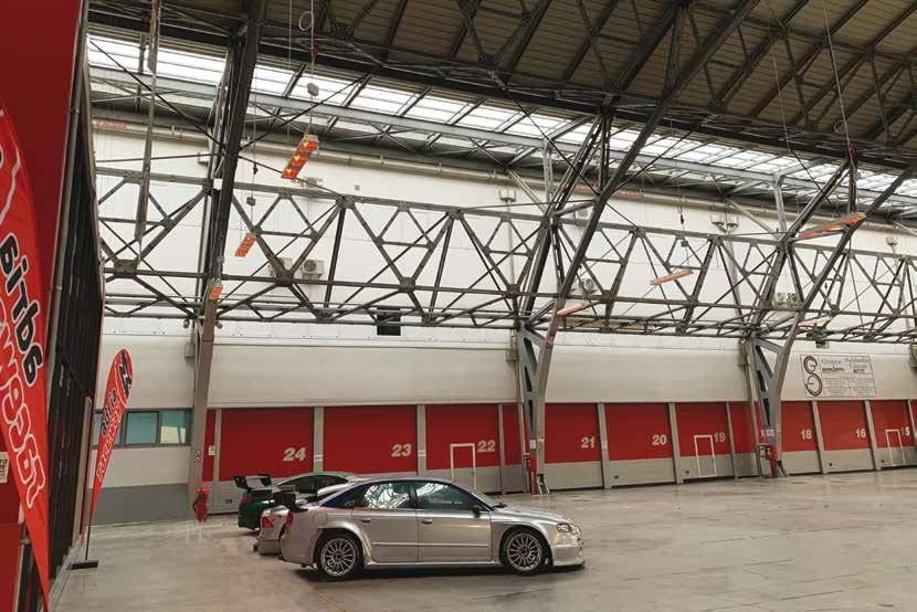 Grote Garage verwarmen
