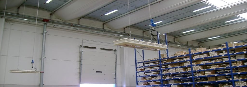 bedrijfshal heaters voor werkplek verwarming