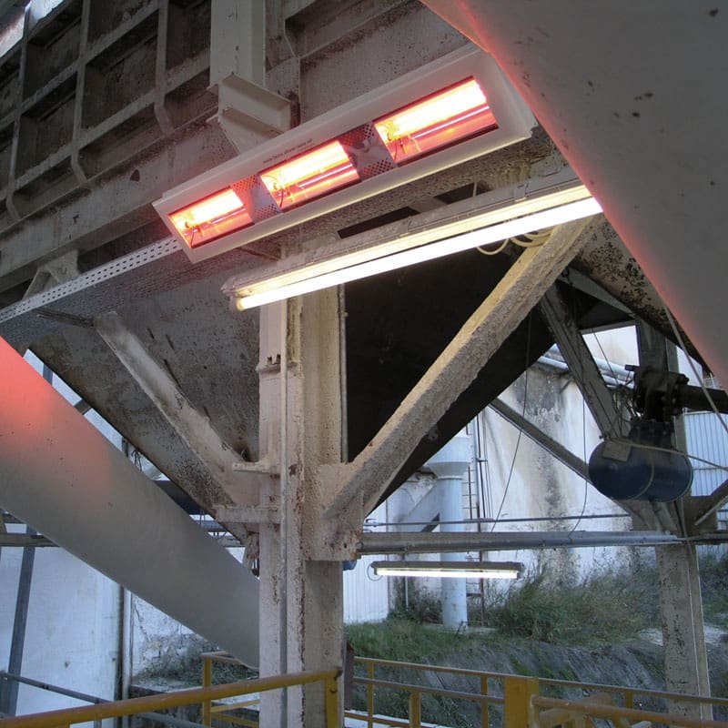 infrarood stralingsverwarming