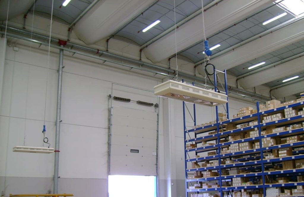 infrarood verwarming bedrijfshal voor gerichte warmte en comfort