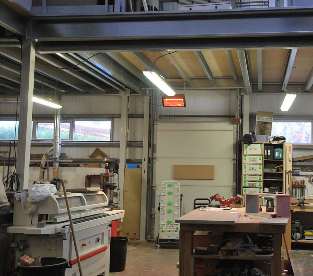 temperatuur werkplaats en werkplekken