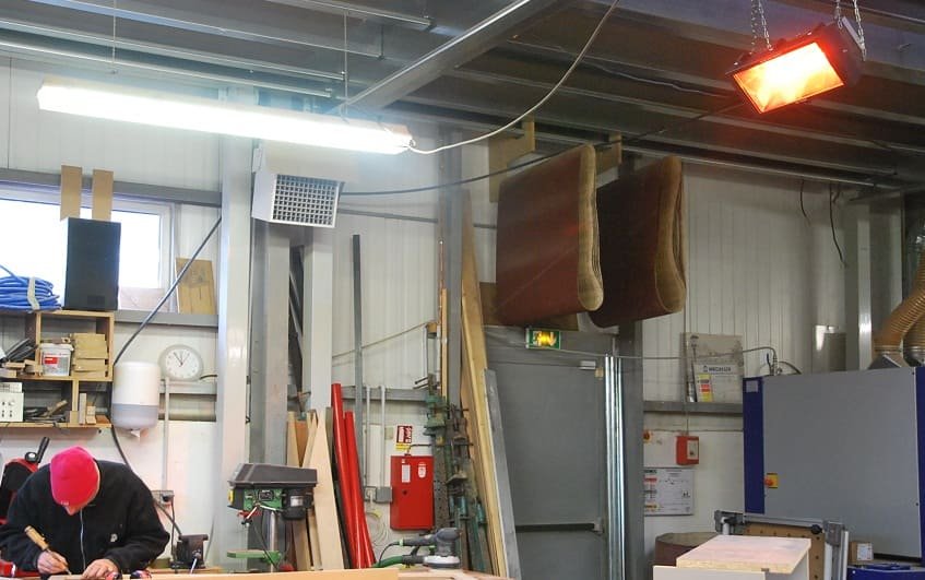 ATEX infrarood verwarming