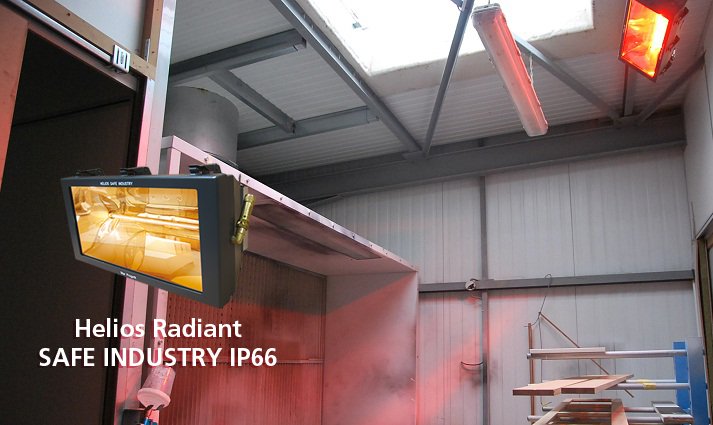 ATEX Infrarood verwarming de explosie veilige EX infrarood straler