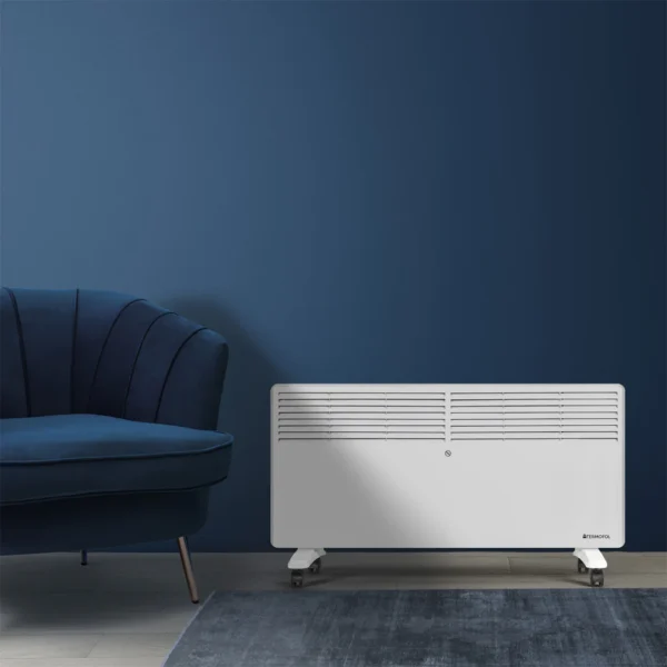 Termofol Elektrische convector met thermostaat 2500 Watt mobiele verwarming