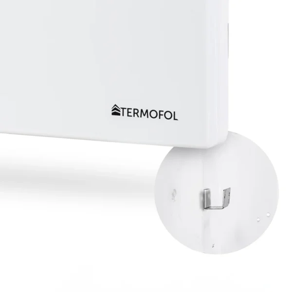 Termofol Elektrische convector met thermostaat 2500 Watt ophang bevestiging
