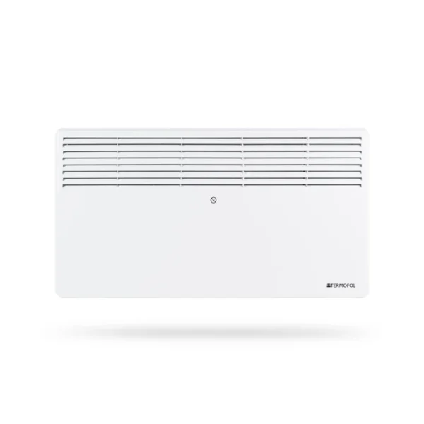 Termofol Elektrische convector met thermostaat 2000 Watt vooraanzicht muurmontage