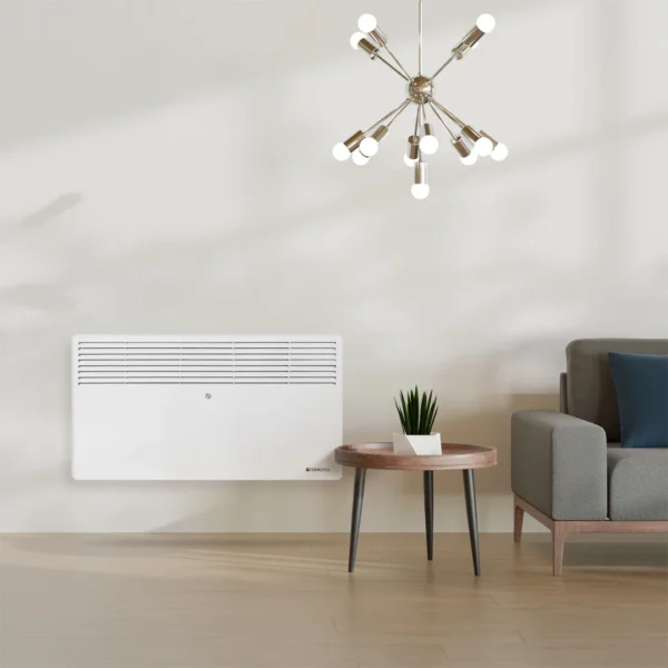 Termofol Elektrische convector met thermostaat 2000 Watt wand en muur montage