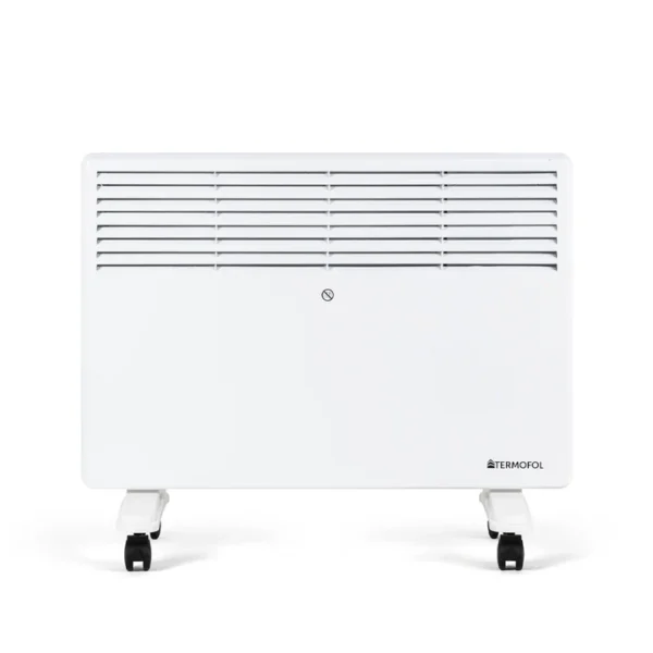 Termofol Elektrische convector met thermostaat 1500 Watt wieltjes verplaatsbaar