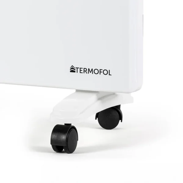 Termofol Elektrische convector met thermostaat 1500 Watt wieltjes