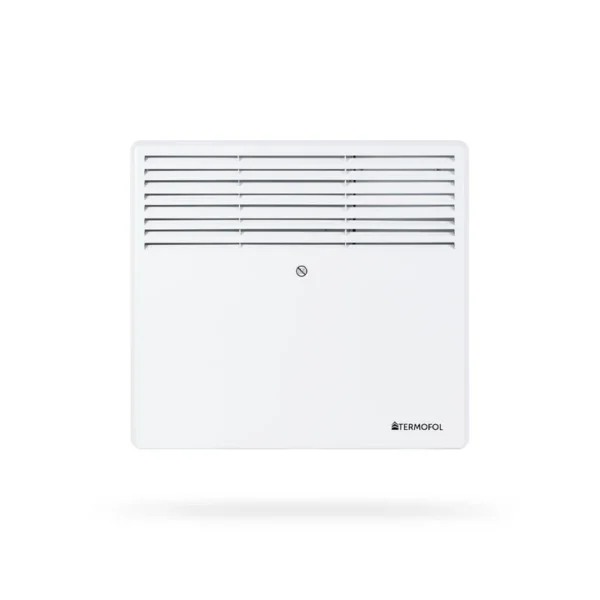 Termofol Elektrische convector met thermostaat 1000 Watt vooraanzicht