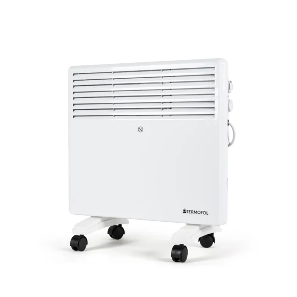 Termofol Elektrische convector met thermostaat 1000 Watt voorkant