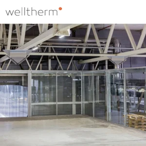 Welltherm Donkerstraler HPPW industriële keramische straler