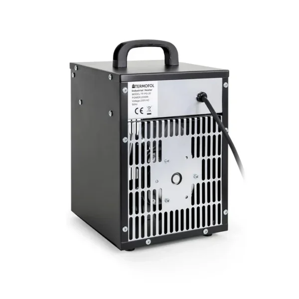 Termofol industriële lucht verwarmer PG-20 2000 Watt elektrische heater