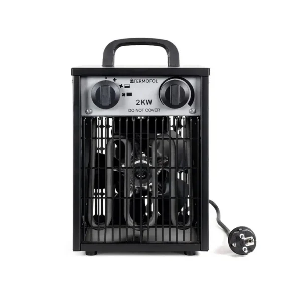 Termofol industriële lucht verwarmer PG-20 2000 Watt voorkant