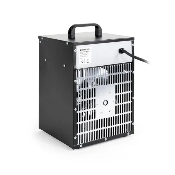 Termofol industriële lucht verwarmer PG-33 3300 Watt achteraanzicht