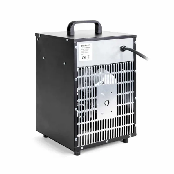Termofol industriële lucht verwarmer PG-50 5000 Watt achterkant