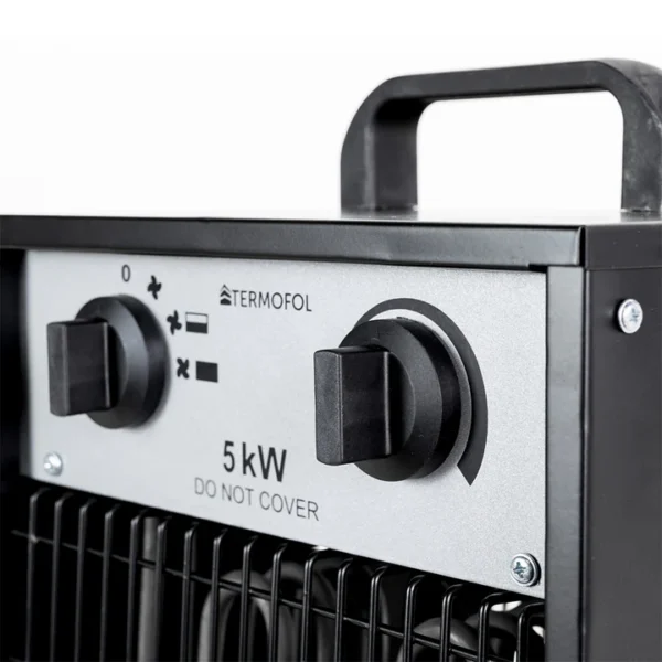 Termofol industriële lucht verwarmer PG-50 5000 Watt regeling temperatuur