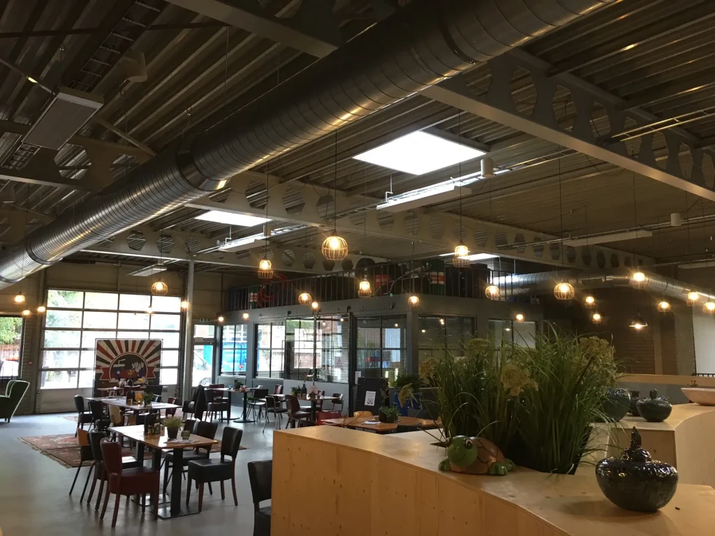 restaurant verwarming gerichte stralingsverwarming