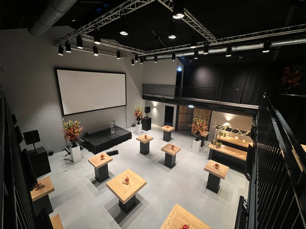 showroom verwarmen met infrarood verwarming
