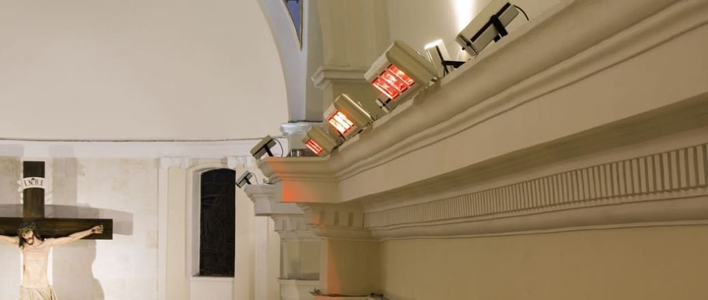 kerk verwarming infrarood verwarming