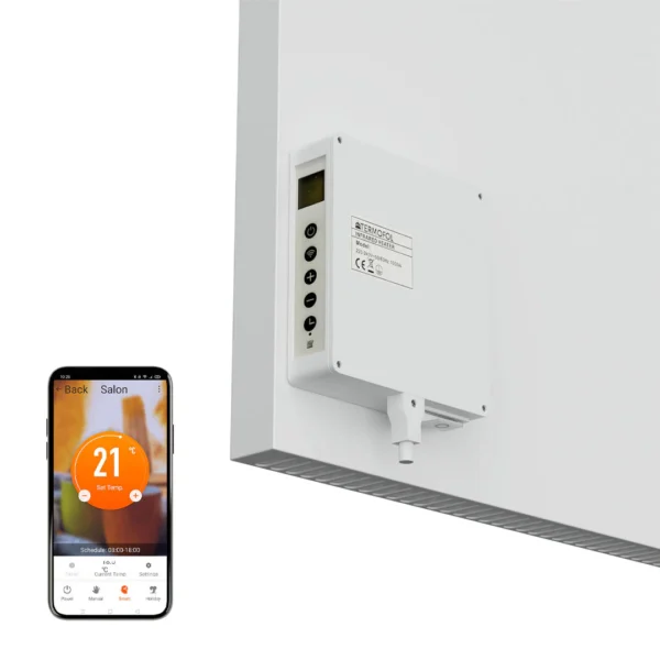 Termofol Hybride infrarood paneel metaal 1000 watt met WiFi 1