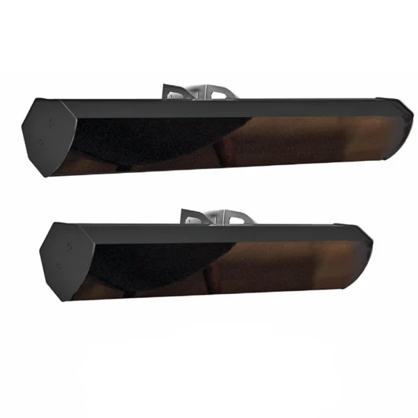Welltherm Donkerstraler HPGS - Keramische straler met glas afwerking