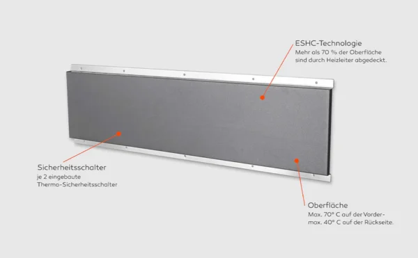 Welltherm werkplek en kassa verwarming met dimmer 150 watt-1