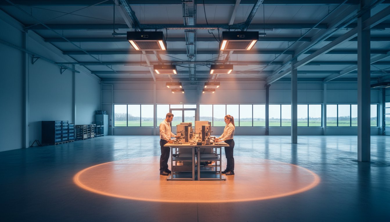 Bedrijfshal verwarming advies: Strategieën voor efficiënt en gasloos verwarmen in 2026