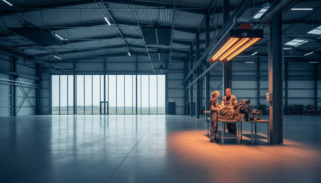 Comfort zonder compromis: Optimale industriële verwarming in 2026