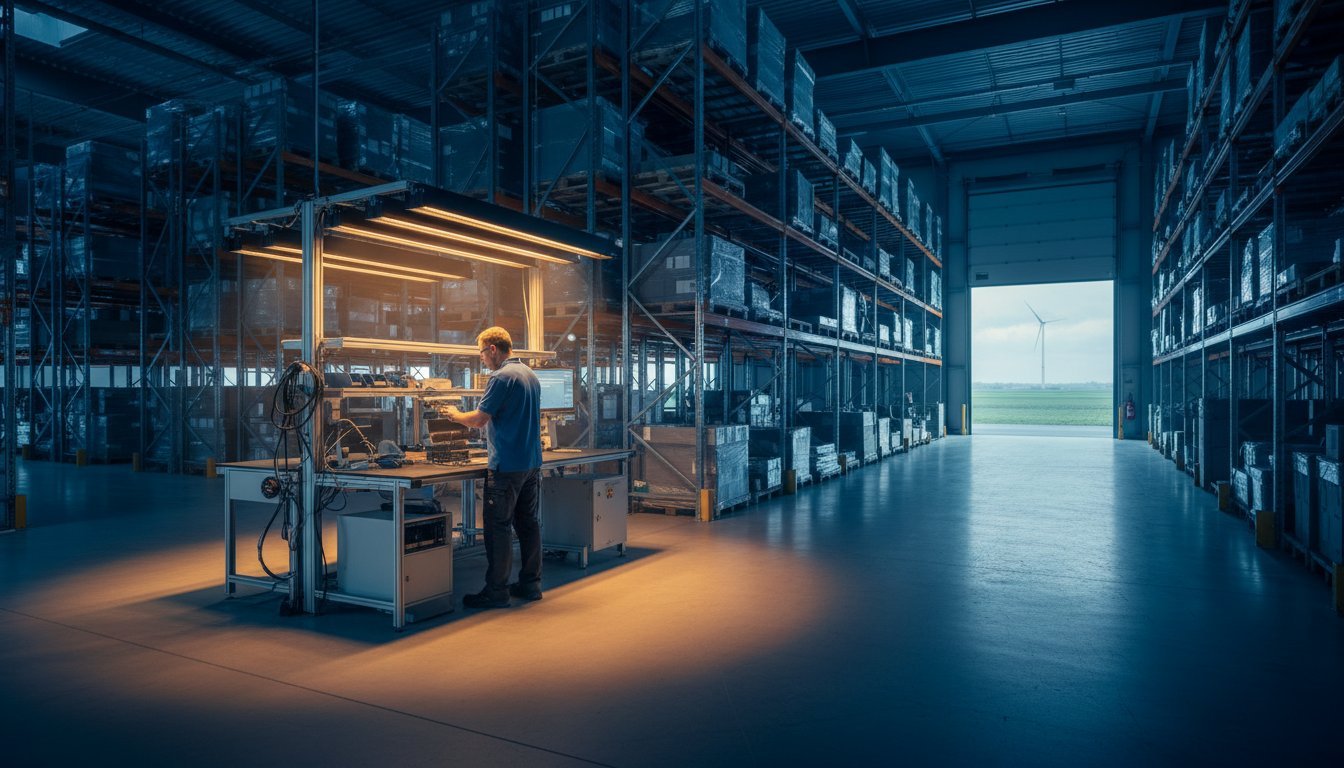 Grote ruimtes verwarmen: Strategieën voor efficiënte en gasloze industriële verwarming