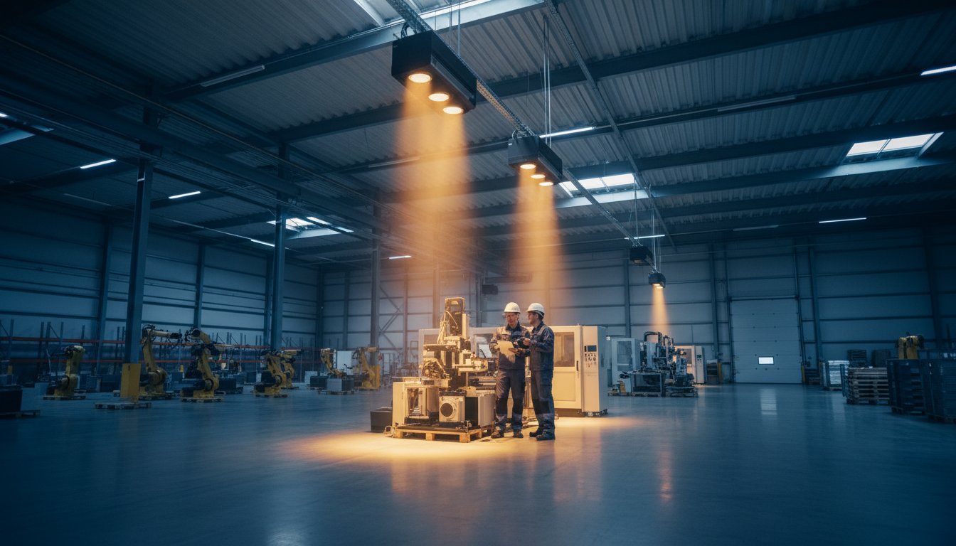 Infrarood stralers voor de industrie: Werking, types en rendement