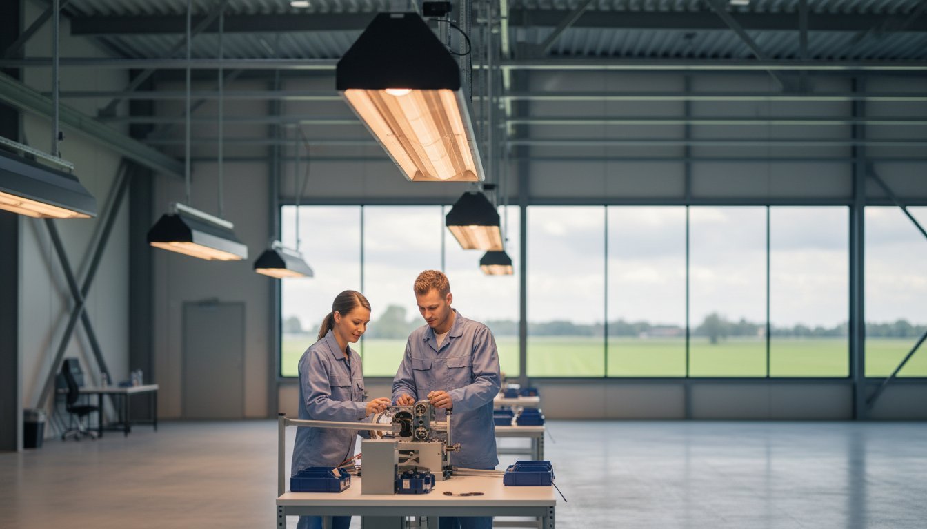 Productiehal verwarming: Strategieën voor efficiënte en gasloze verwarming in 2026