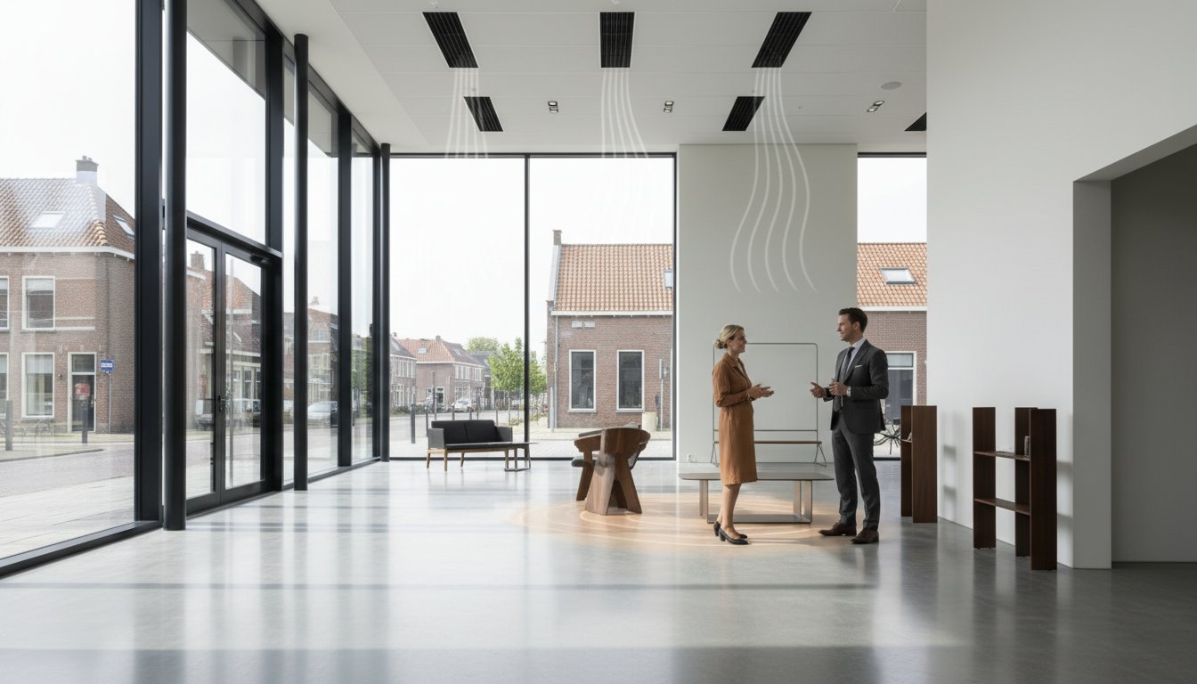Showroom verwarming infrarood: Efficiënte oplossingen voor commerciële ruimtes