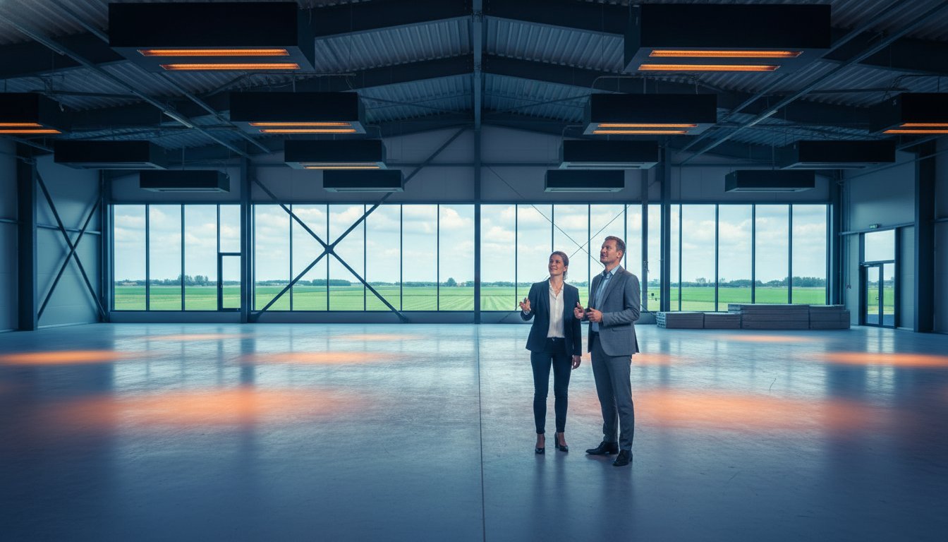Terugverdientijd Infrarood Verwarming voor Bedrijfshallen: ROI-Gids 2026