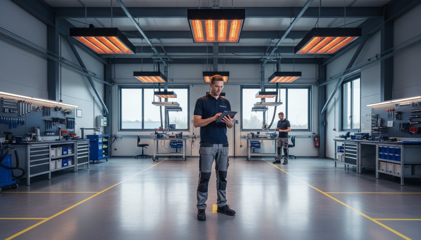 Veilige Werkplaats Verwarming: Risico’s, Normen en Oplossingen in 2026