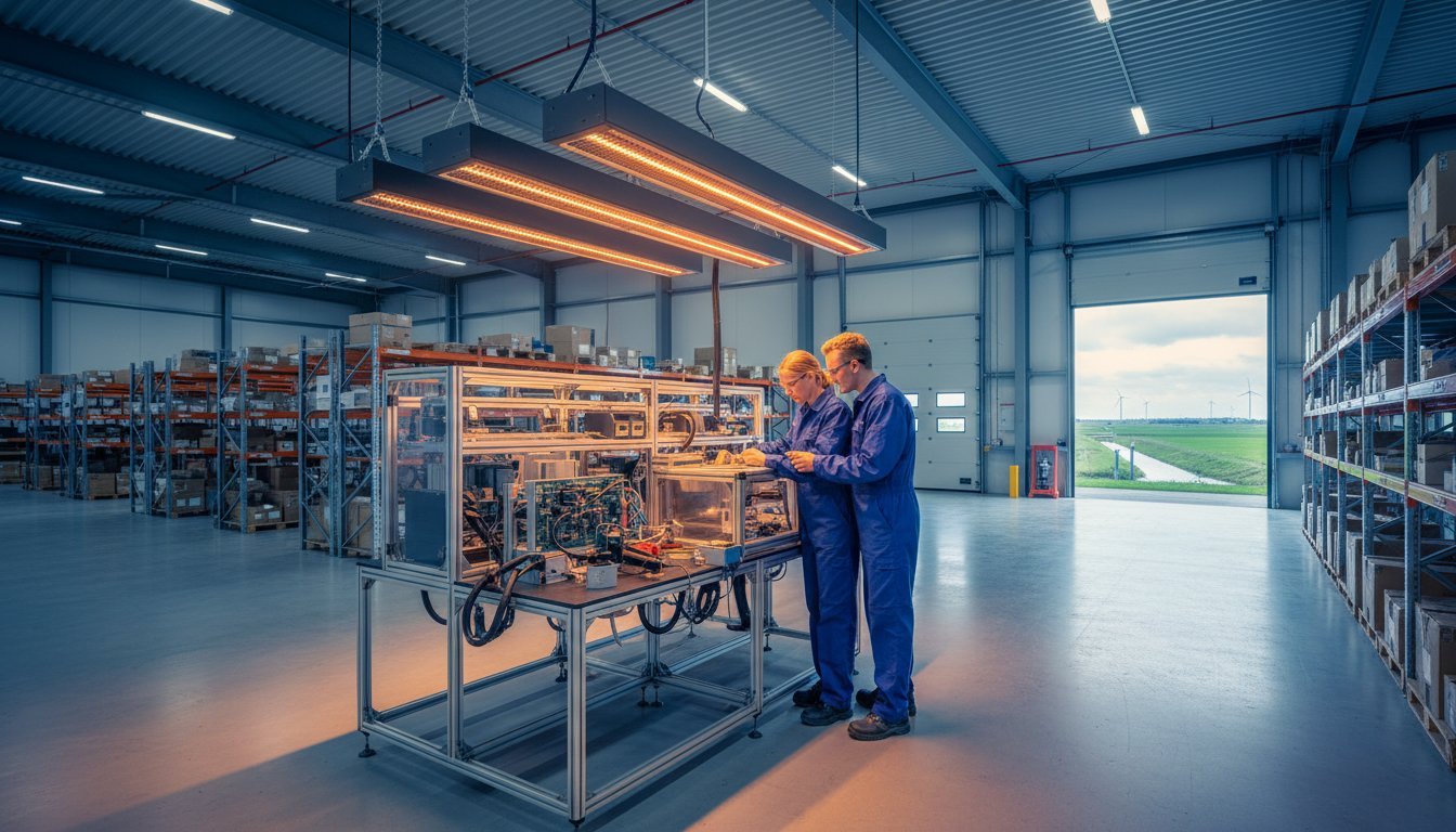Verwarmen van een grote ruimte: Efficiënte en gasloze strategieën voor de industrie (2026)