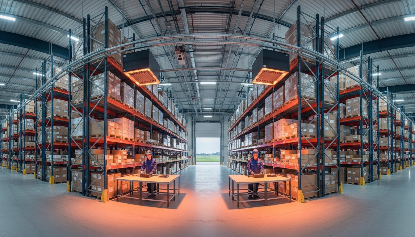 Verwarming Magazijn: Strategieën voor Efficiënte en Gasloze Verwarming in 2026