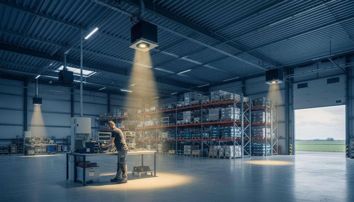 Verwarming loods: Efficiënte en gasloze oplossingen voor 2026