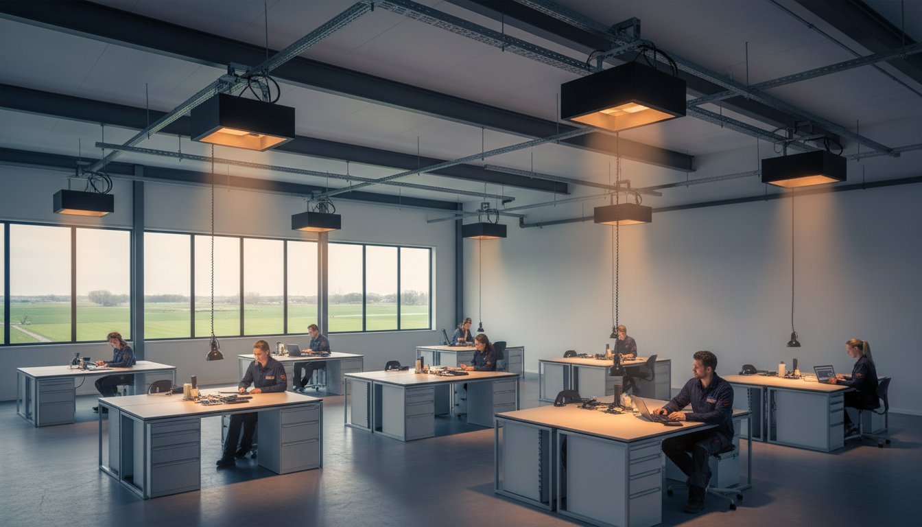 Heater voor werkplaats: Strategieën voor efficiënte en gasloze verwarming in 2026