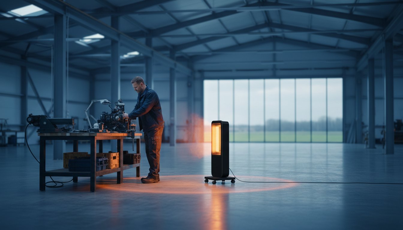 Mobiele werkplaats verwarming: De gids voor efficiënte zoneverwarming (2026)