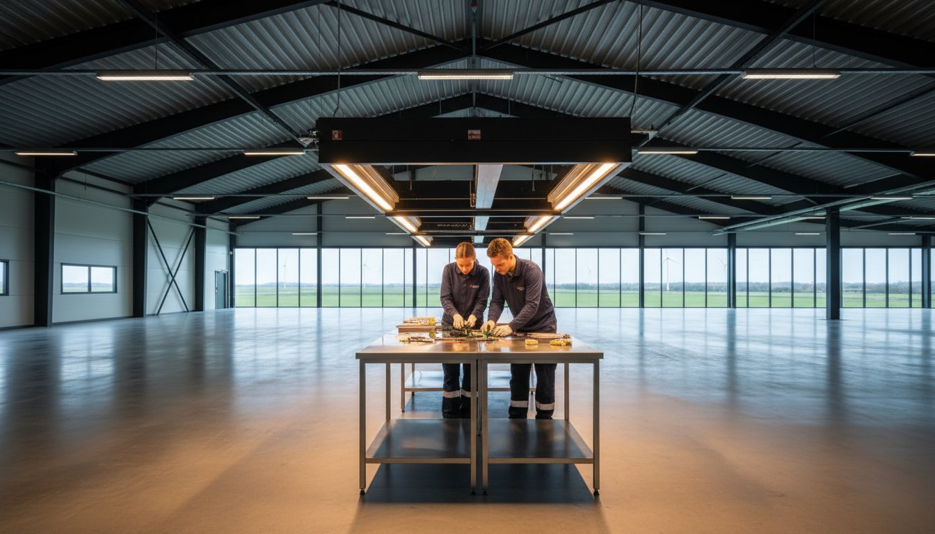 Stralingsverwarming elektrisch: De gids voor industriële efficiëntie