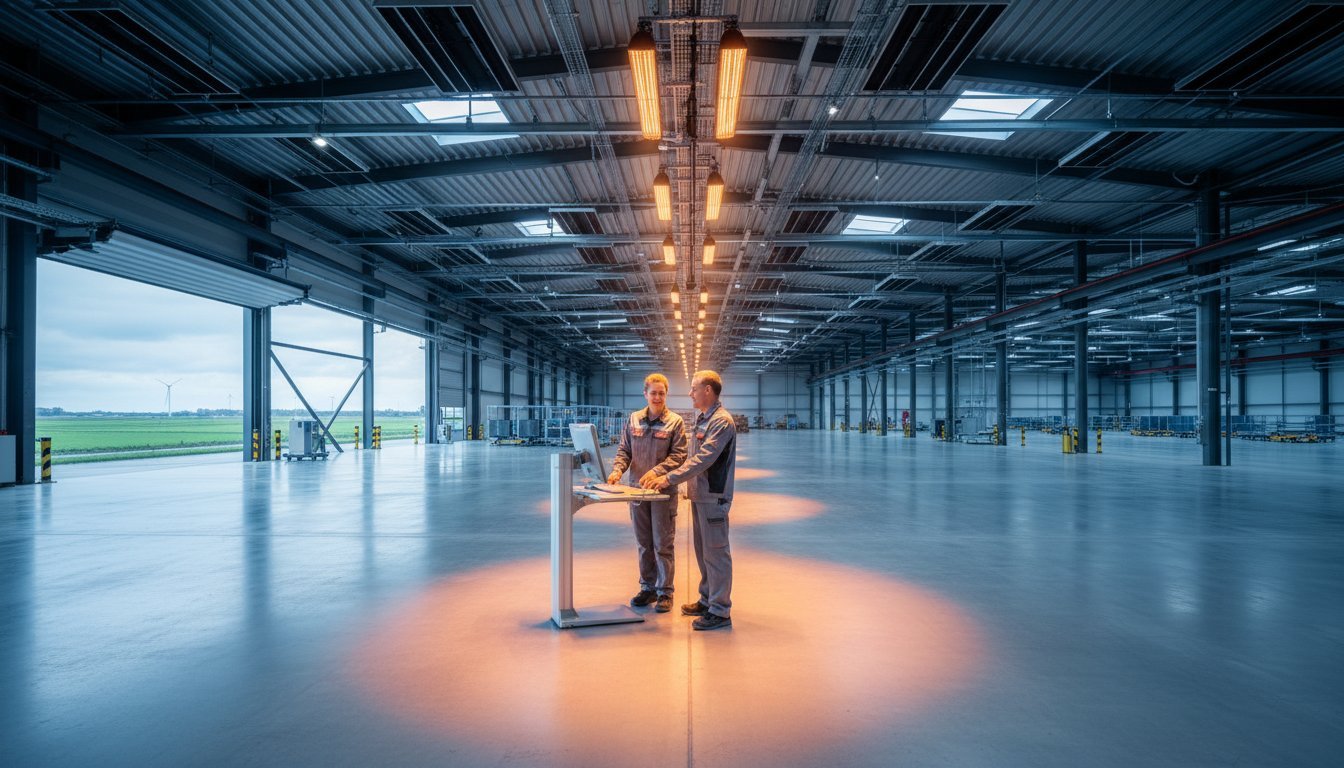 Grote ruimte elektrisch verwarmen: Strategieën voor industriële efficiëntie in 2026