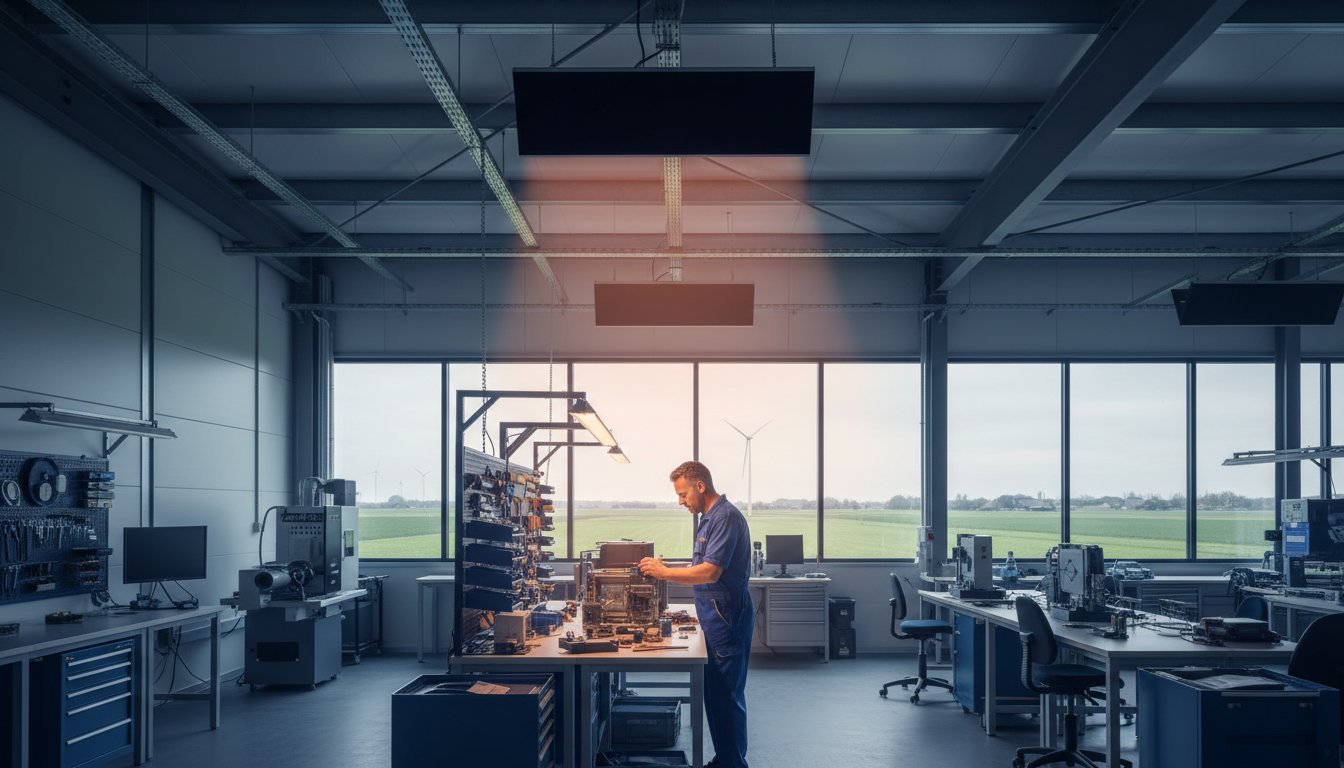 Elektrische werkplaats verwarming: Efficiënte oplossingen voor industriële ruimtes