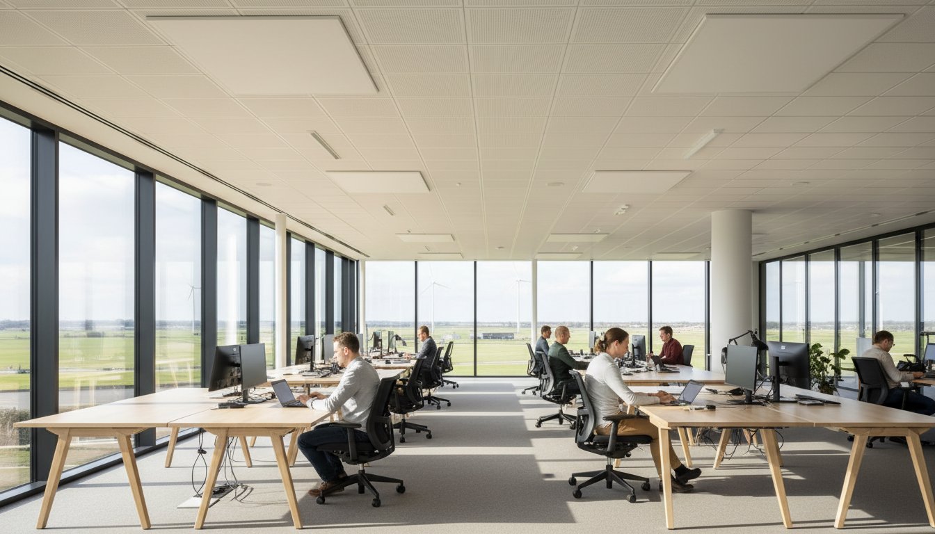 Infrarood panelen voor kantoorplafond: De zakelijke gids voor 2026