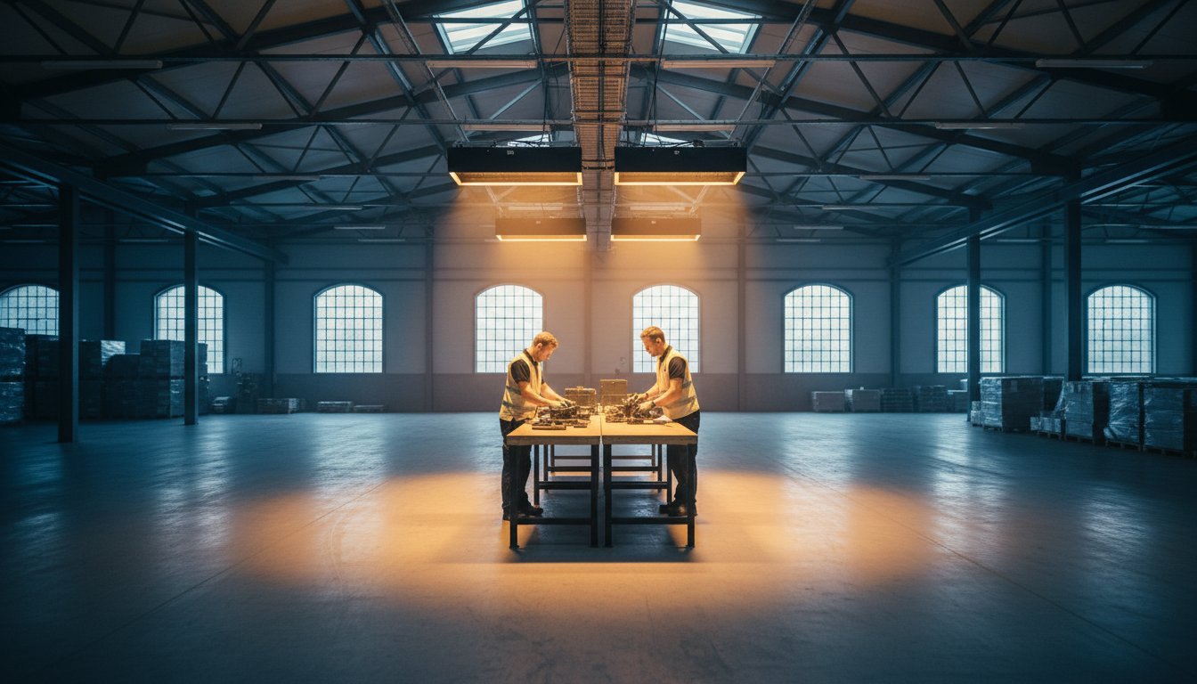 Verwarming voor een slecht geïsoleerde loods: Efficiënte oplossingen zonder warmteverlies