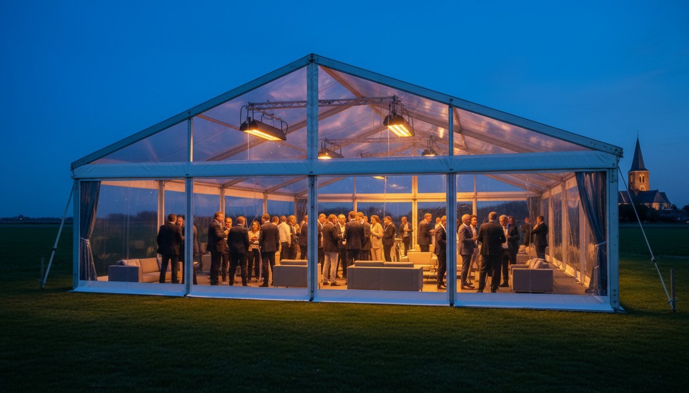 Verwarming voor Evenementenhal of Tent: De Gids voor Professionele Verwarming (2026)