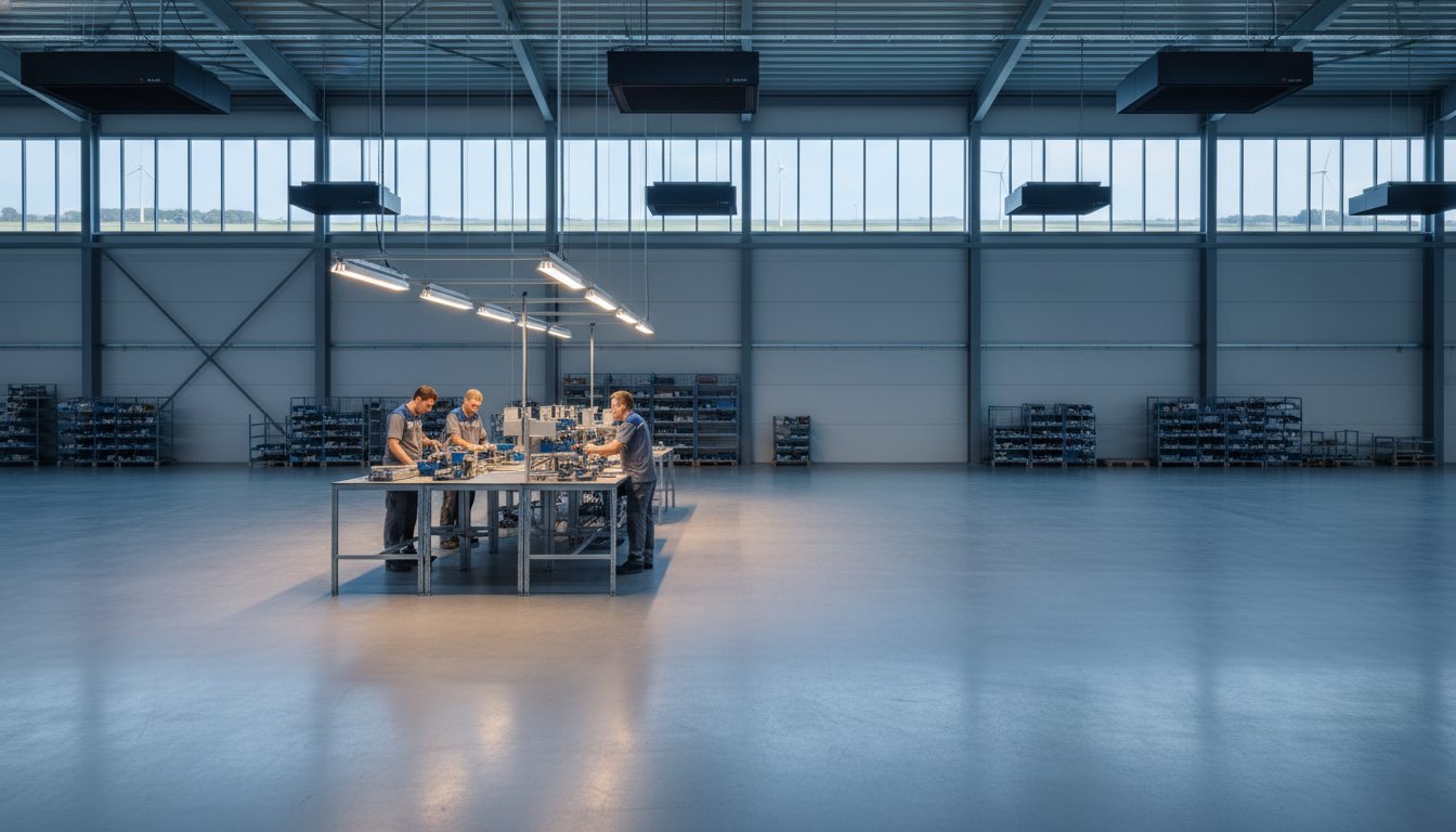 Donkerstralers verwarming: De gids voor uw bedrijfshal