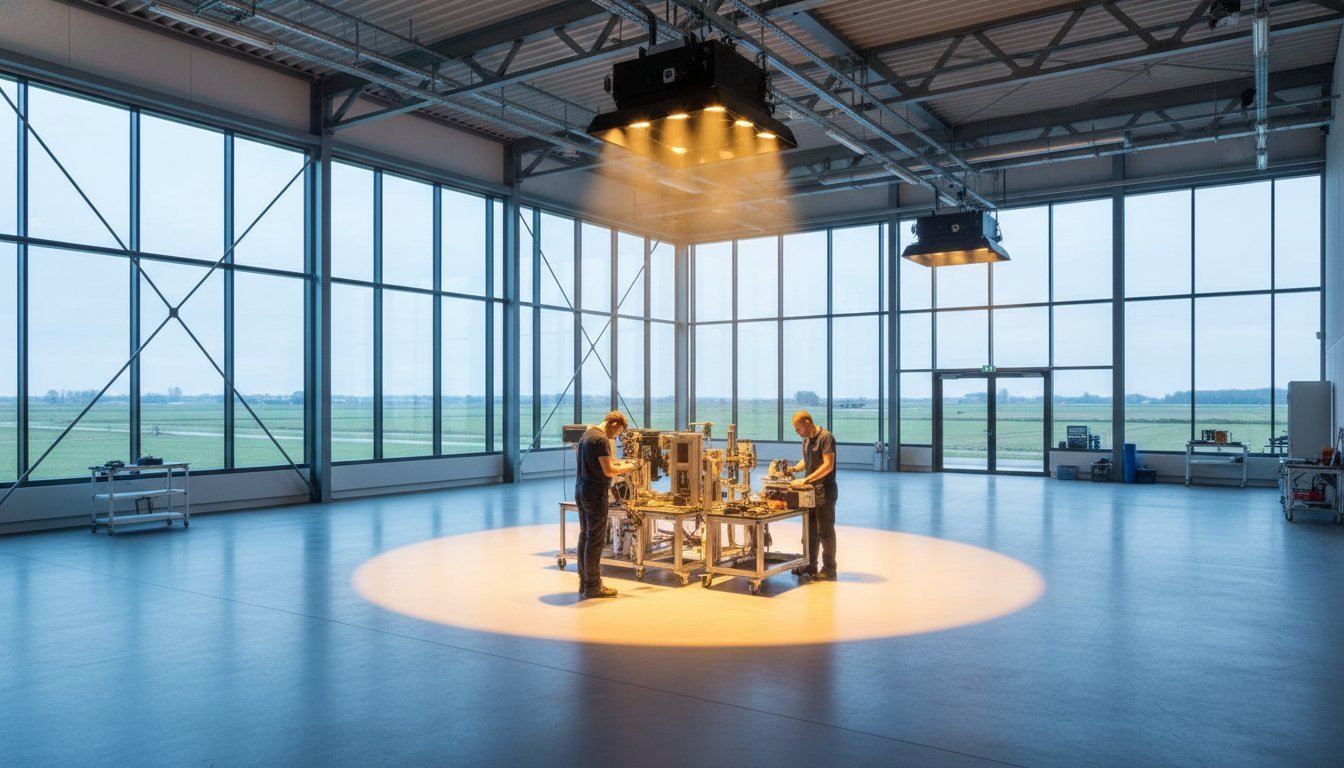 Efficiënte Infrarood Werkplaats Verwarming: Bespaar Nu