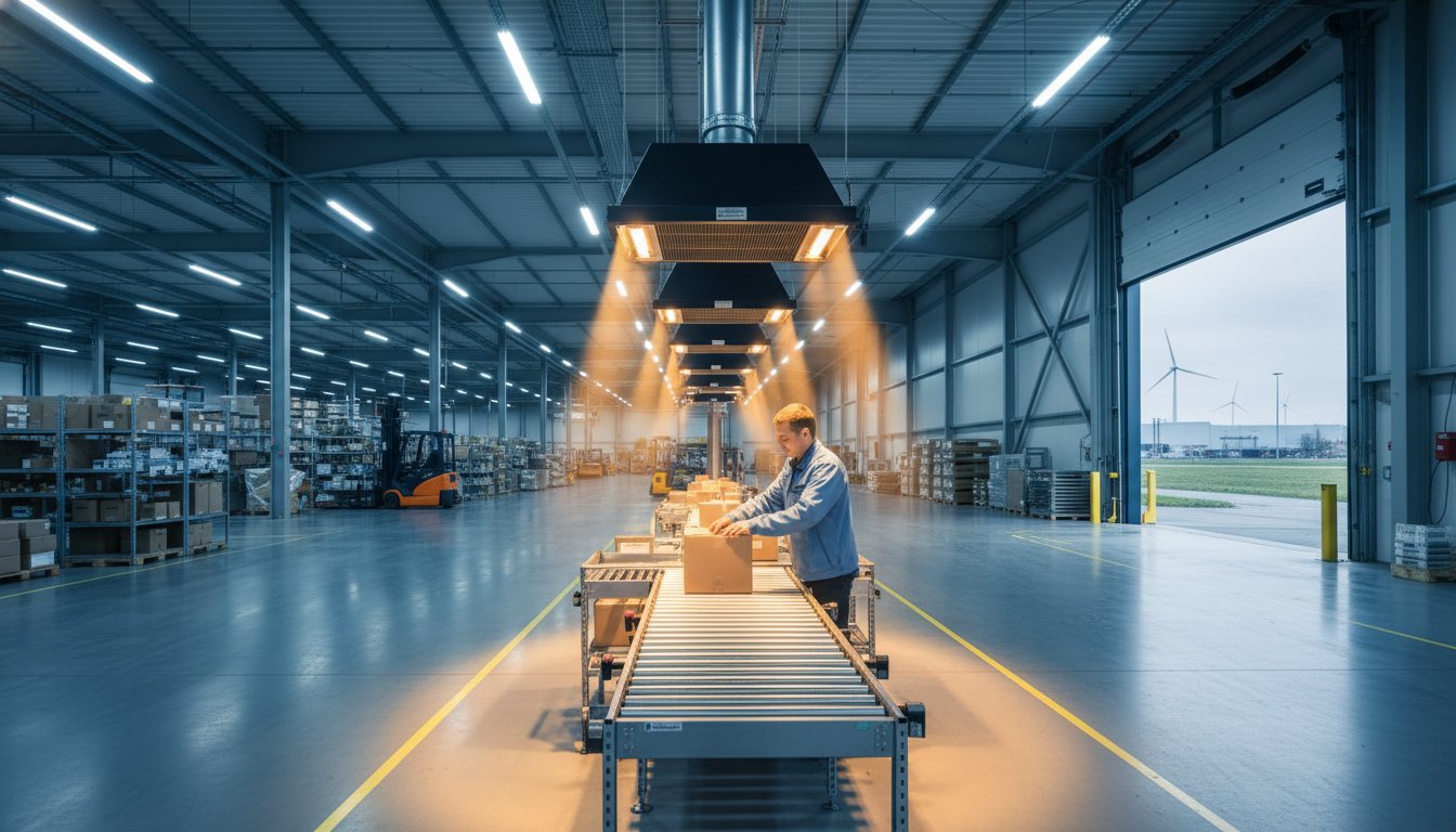 Efficiënte magazijn verwarming: Verlaag uw energiekosten