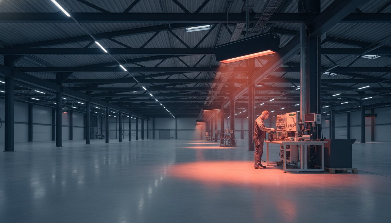 Elektrische heaters bedrijfshal: De gids voor gasloze industriële verwarming in 2026